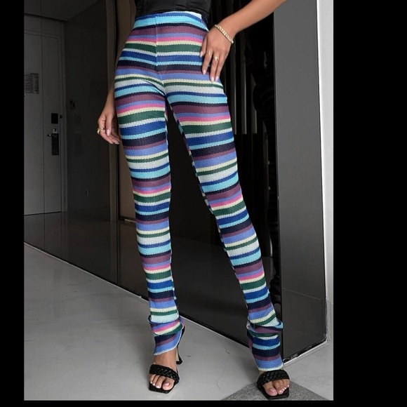 Striped stack pants - Picture 3 of 3